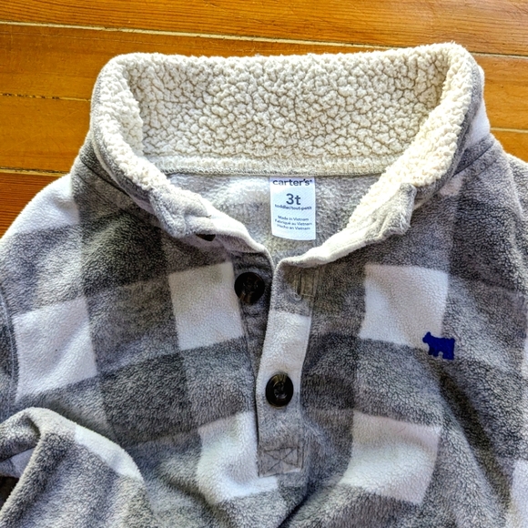 3T Sweater Bundle, Knit and Teddy Fleece Sweaters, Little Boy - Picture 9 of 11